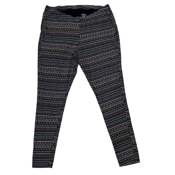 torrid Pants - Torrid Women Size 2 Plus Black Geometric Tribal Print Cotton Stretch Leggings